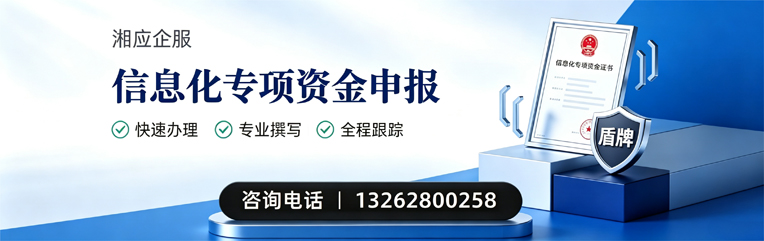 承德信息化专项资金申报服务