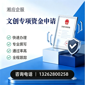承德文创专项资金申报服务